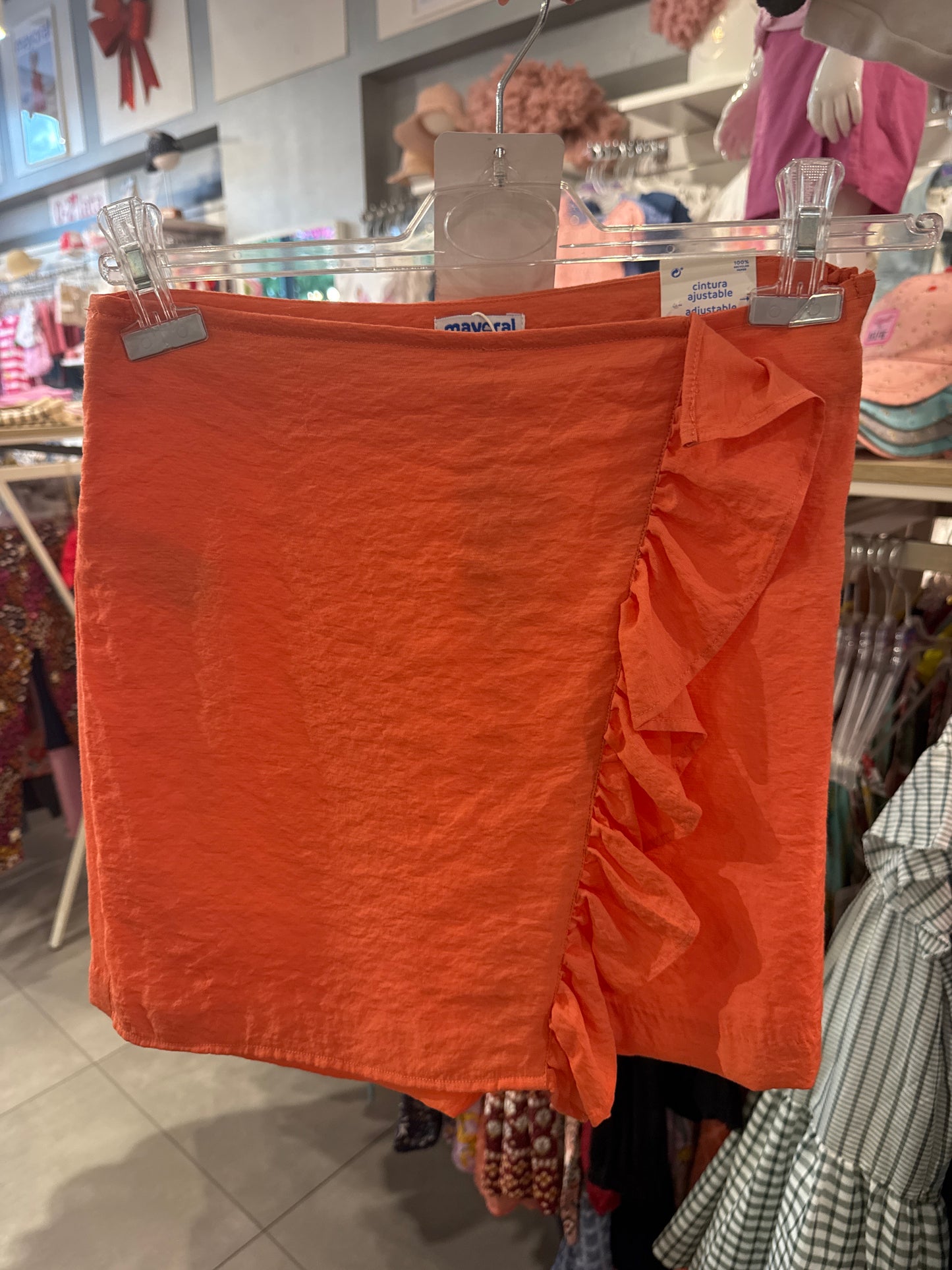 Spódnico-Spodnie Falbanka - Nektarynka