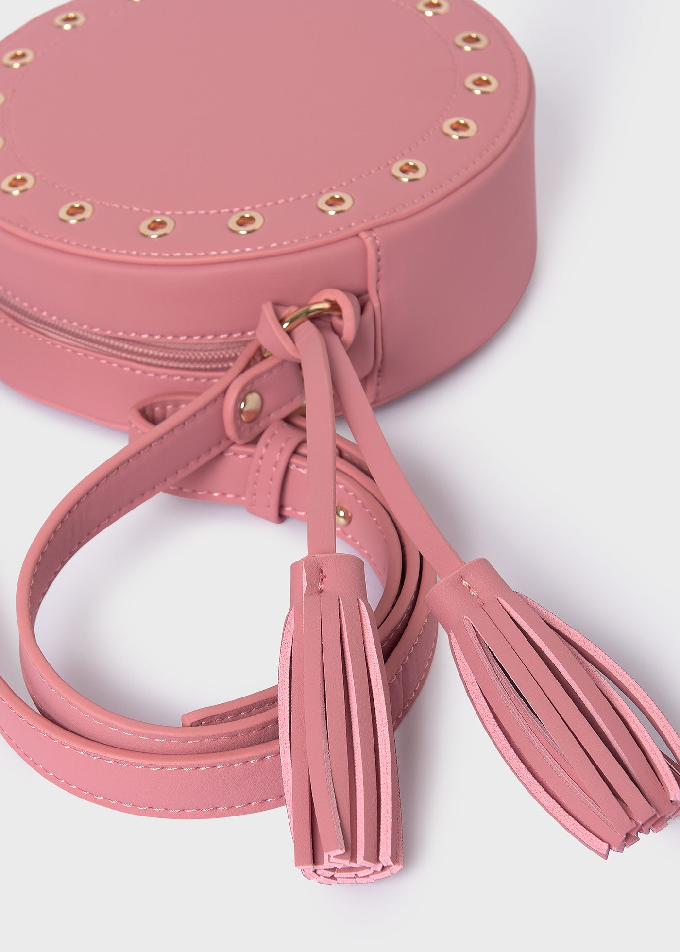 Torebka Z Oczkami - Kolor Różowy