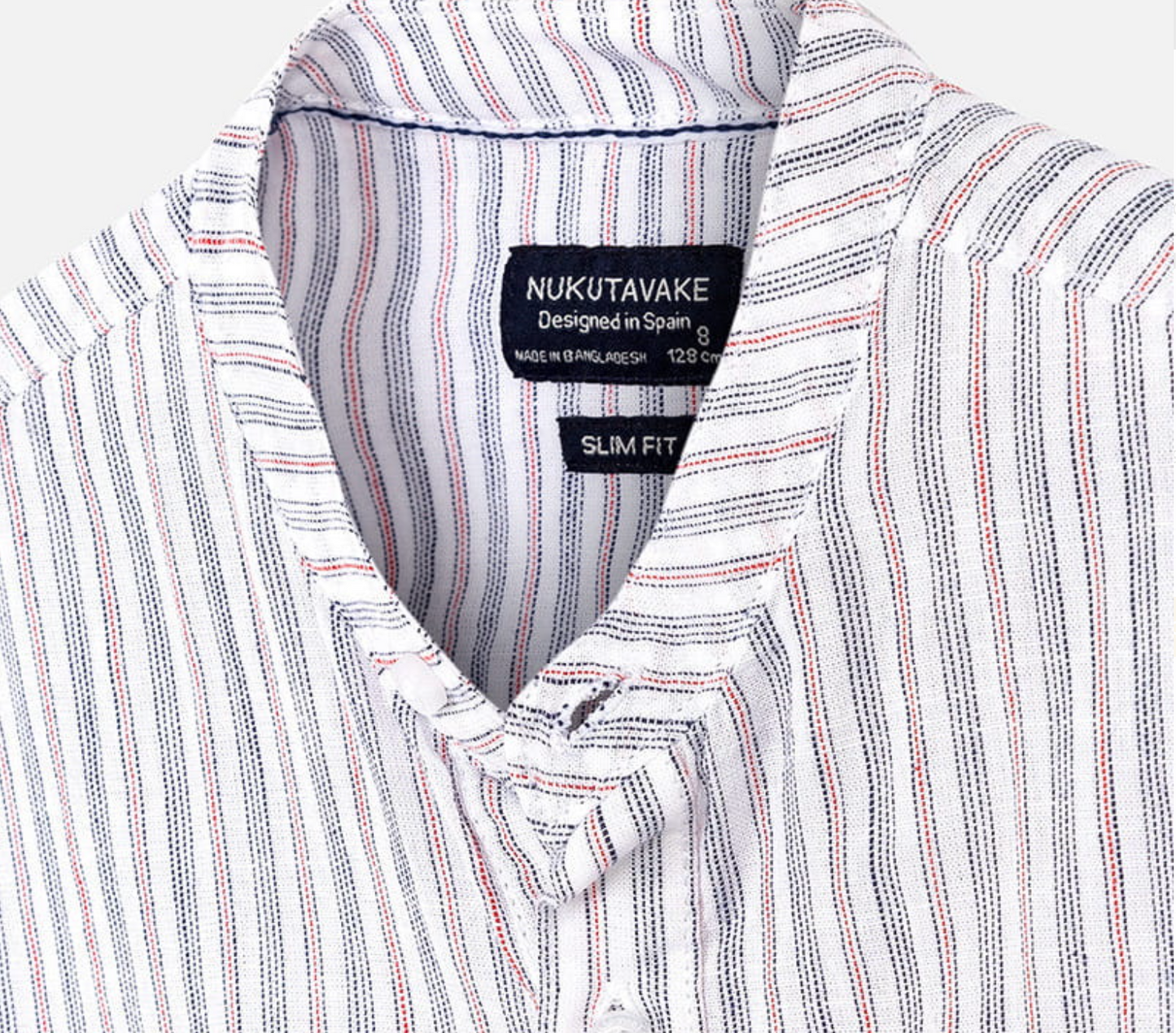 Koszula krótki rękaw stójka