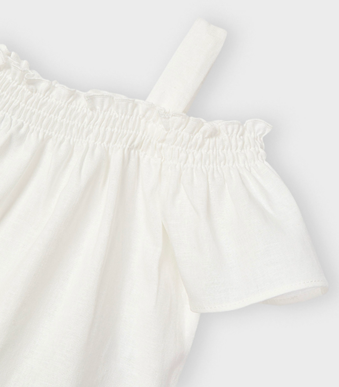 Komplet dł. spodnie len