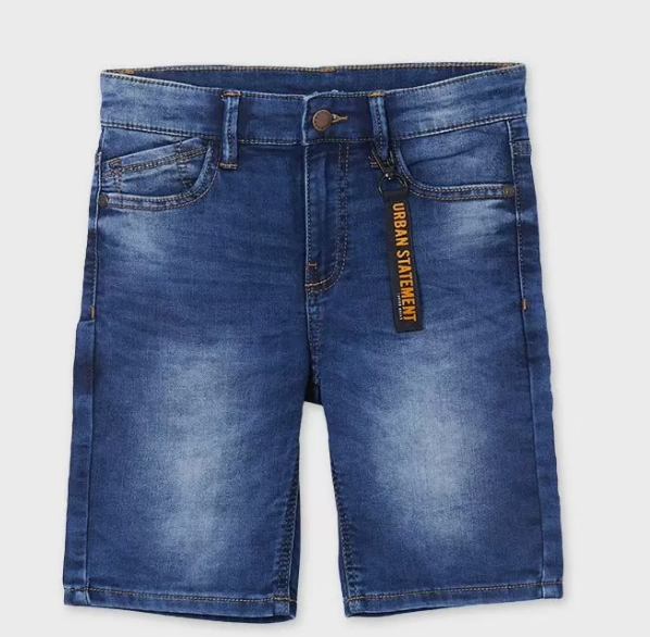 Bermudy denim "earth fiendly"