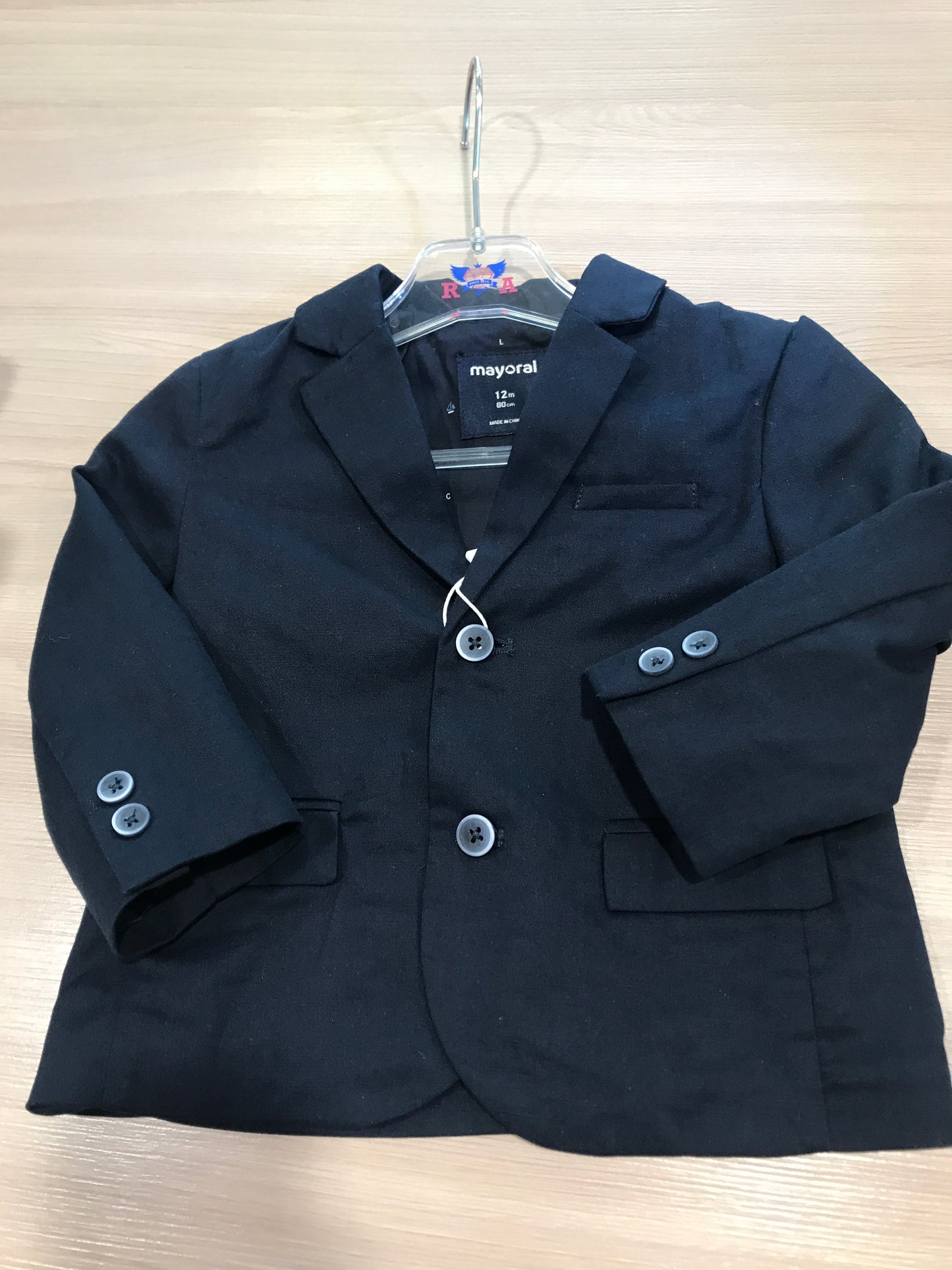 Kurtka Len Wizytowa - Kolor Granatowy