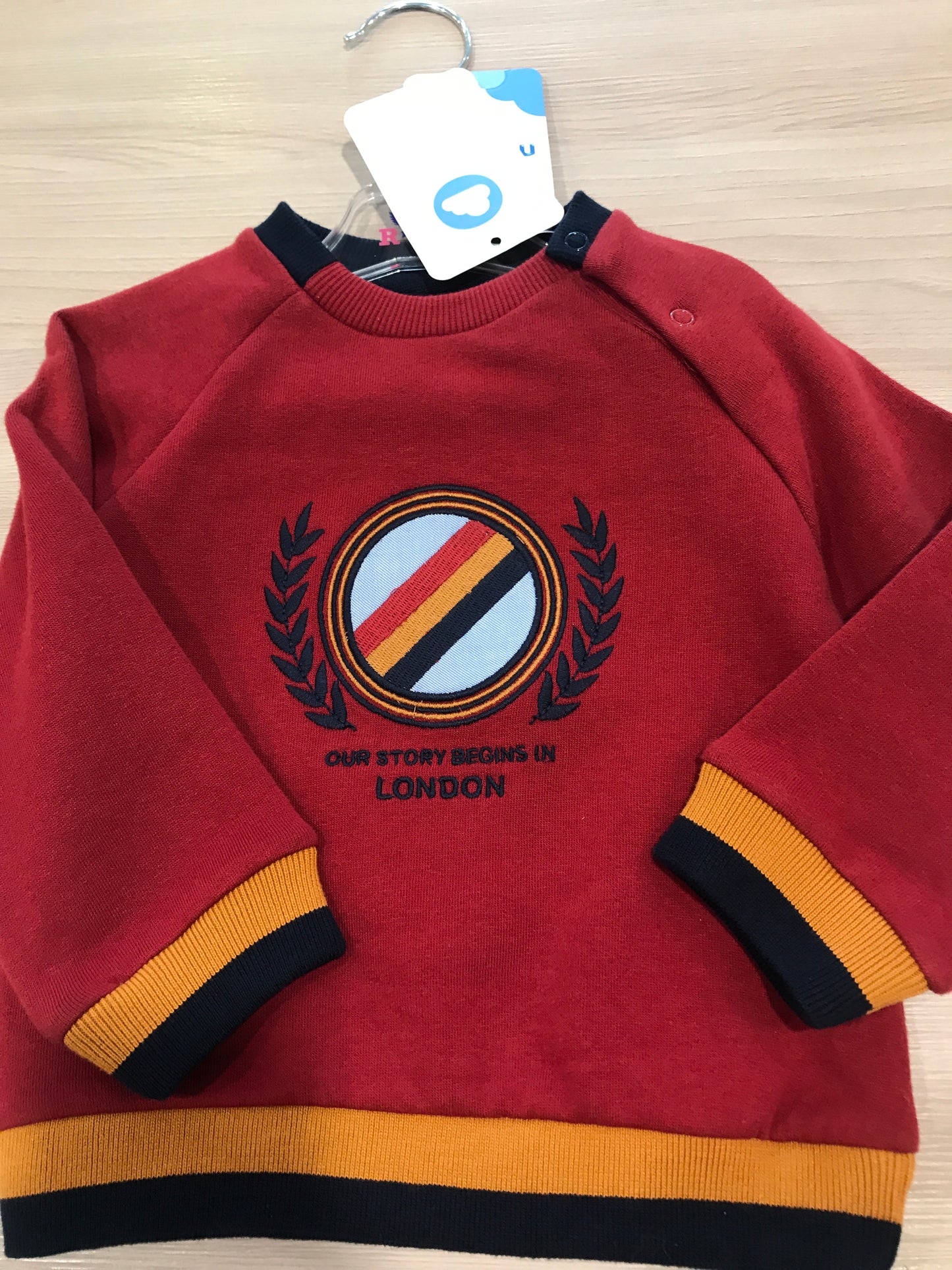 Bluza Bez Kaptura - Bordowy