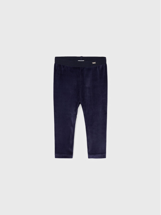 Leginsy Aksamit Basic - Kolor Granatowy