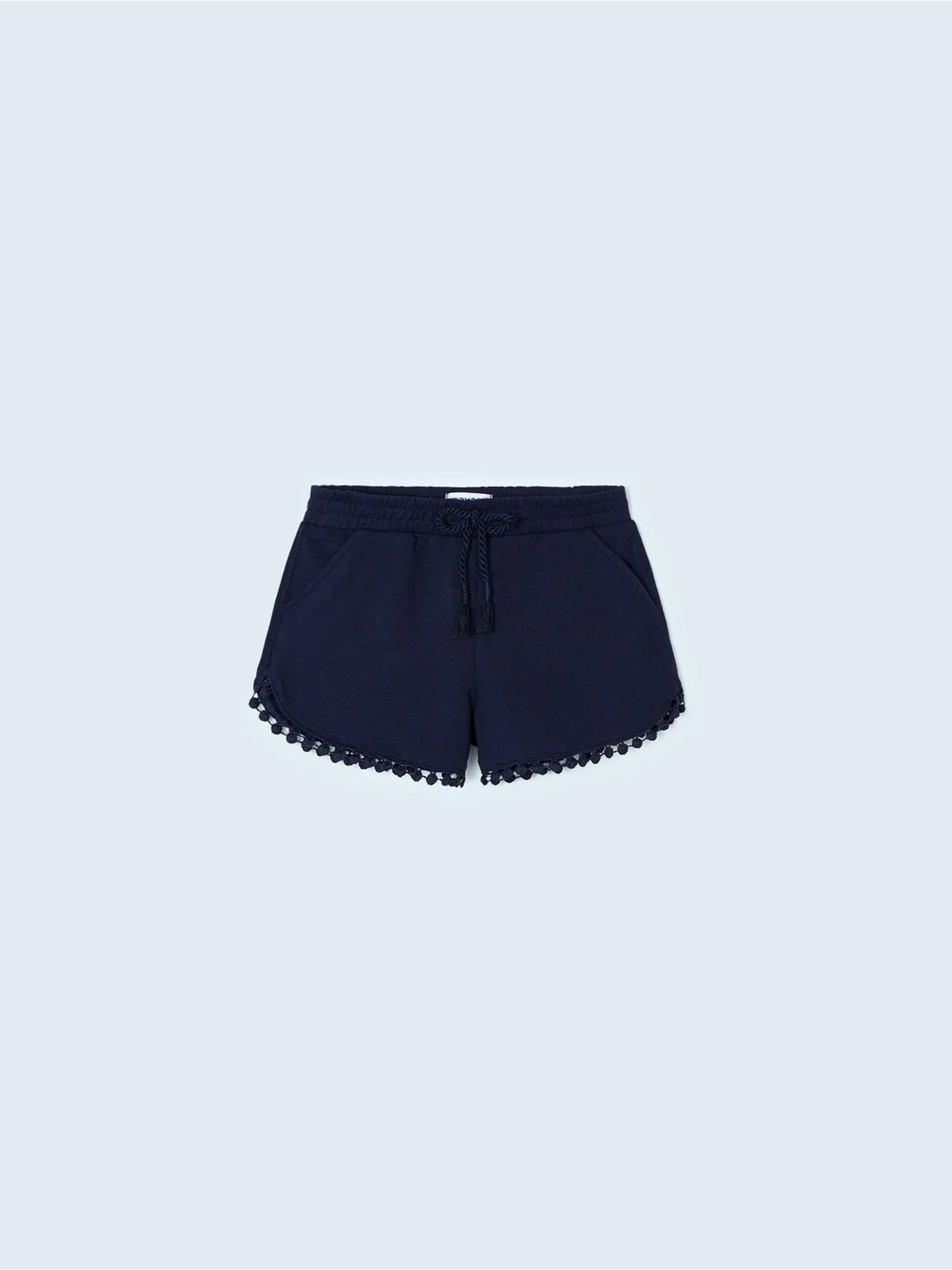 Szorty Z Dzianiny Basic - Kolor Granatowy