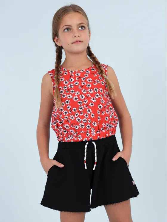 Spodnie Krótkie Plusz - Kolor Czarny