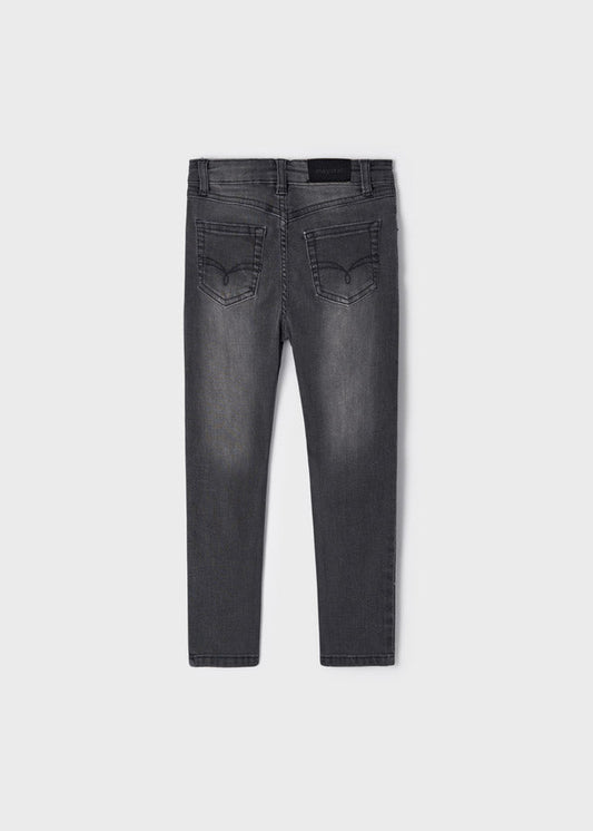 Spodnie Rurki Jeans Basic - Szary
