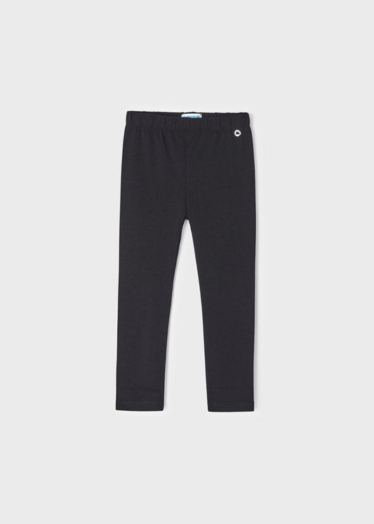 Leginsy Dzianina Elastyczna - Czarny