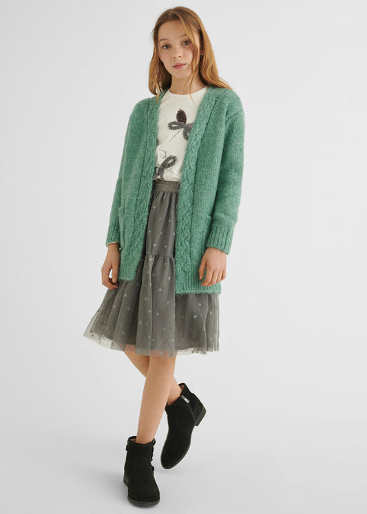 Sweter Trykot - Zielen