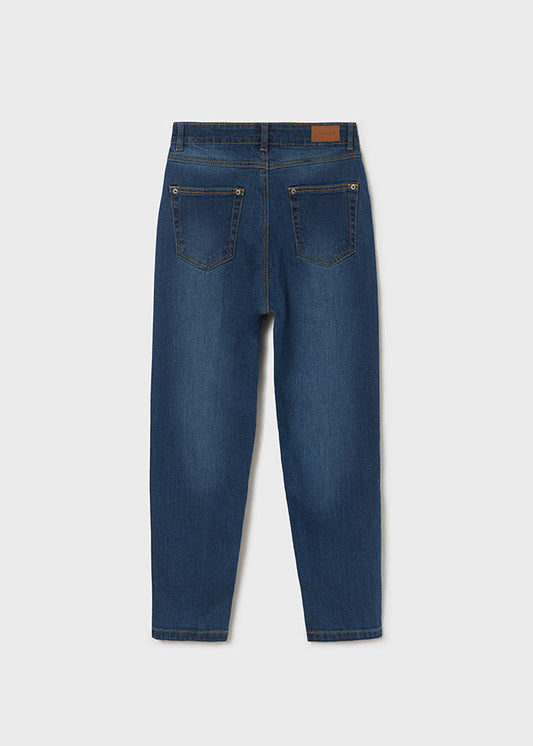 Spodnie Dlugie Jeans Slouchy - Medio