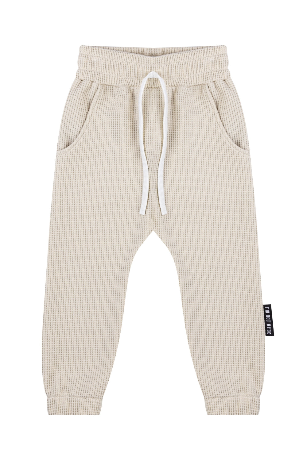 SPODNIE DRESOWE WAFEL BAGGY - GOTS