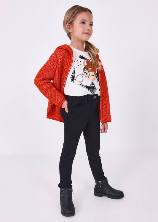 Spodnie z dzianiny - Black