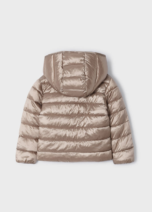 Kurtka pikowana - Ciemny brąz