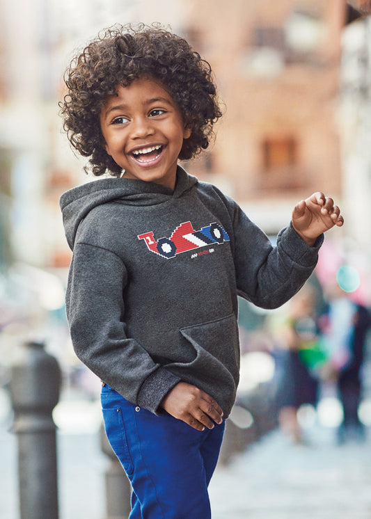 Bluza z aplikacją - Asphalt