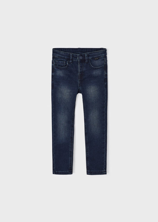 Spodnie soft denim - Grey blue