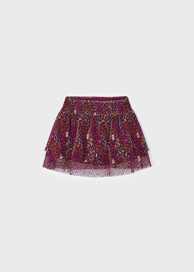 Spódnica z tiulem we wzory - Jeżyna