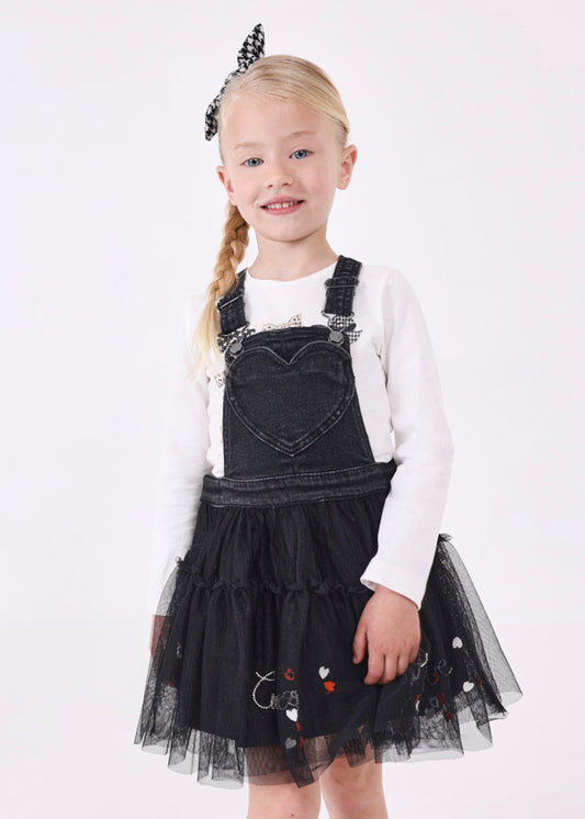 Spódnica ogrodniczka - Black