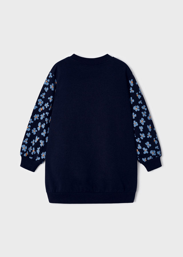 Sukienka - Granatowy