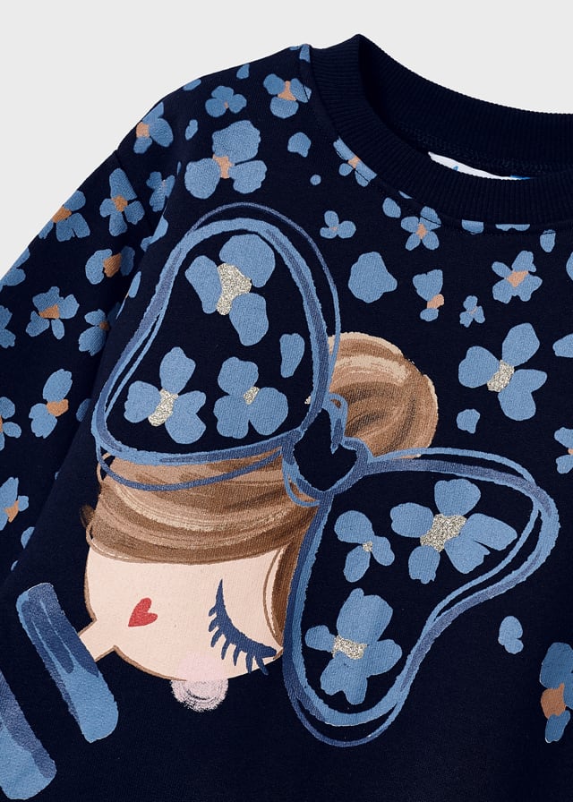 Sukienka - Granatowy