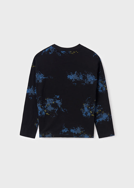 Koszulka długi rękaw z nadrukiem - Whale