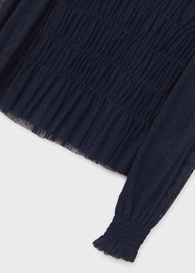 Bluzka z tiulem - Noc