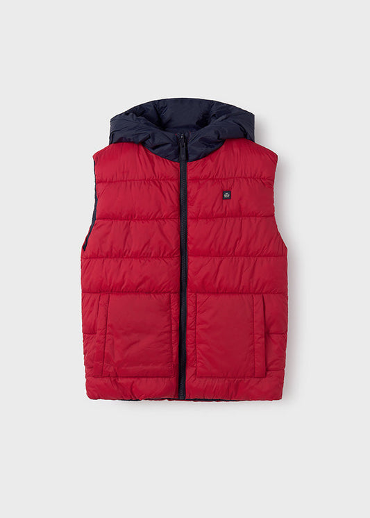 Kamizelka dwustronna - Czerwony