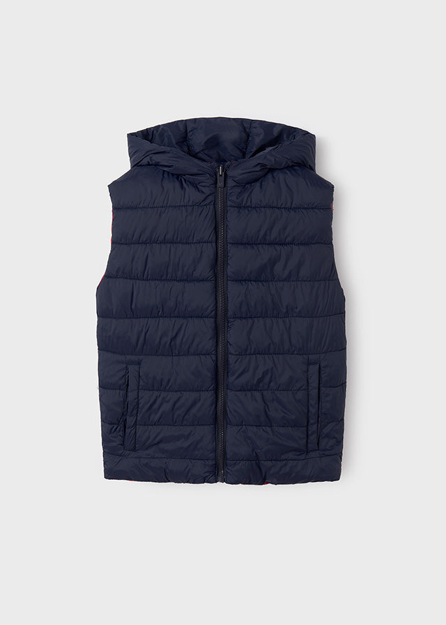 Kamizelka dwustronna - Czerwony