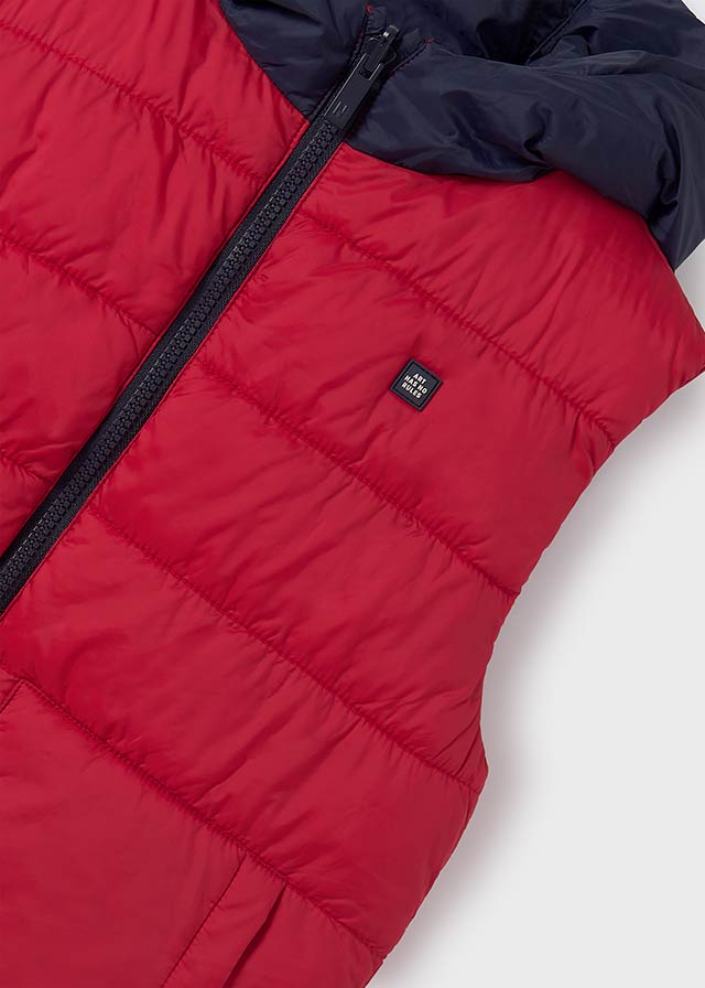 Kamizelka dwustronna - Czerwony