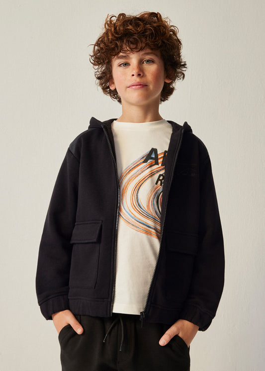 Bluza z kontrastami - Black