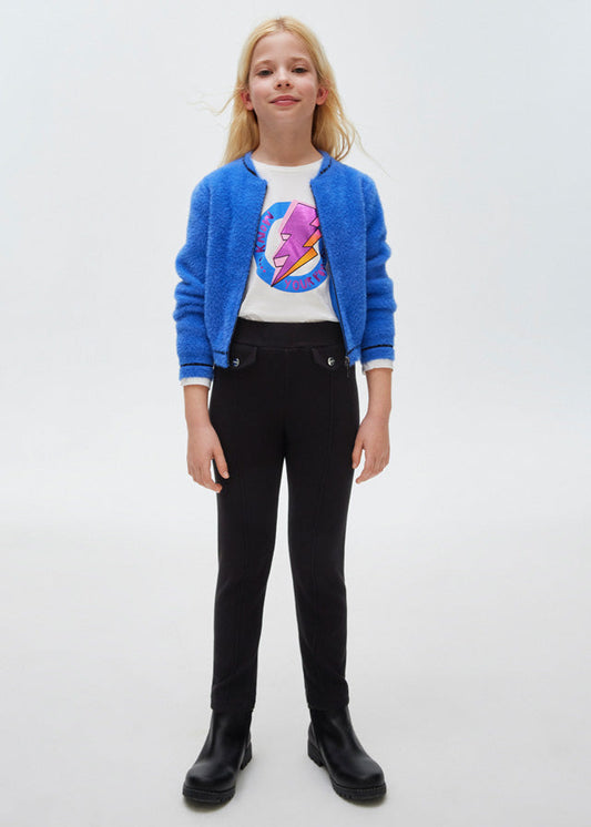 Legginsy ottoman - Black