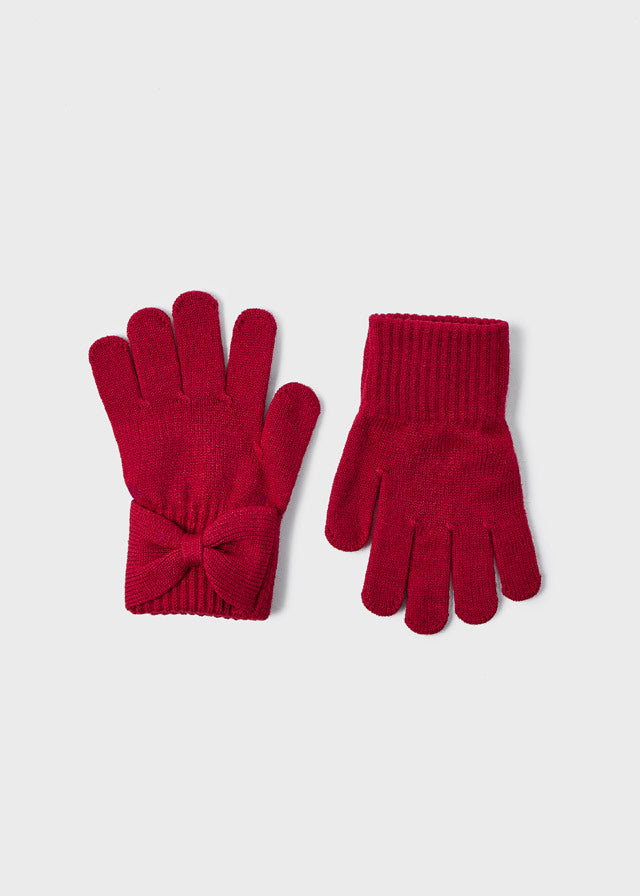Rękawiczki trykot - Czerwony