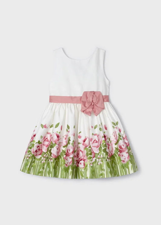 Sukienka Lamówka - Różowy