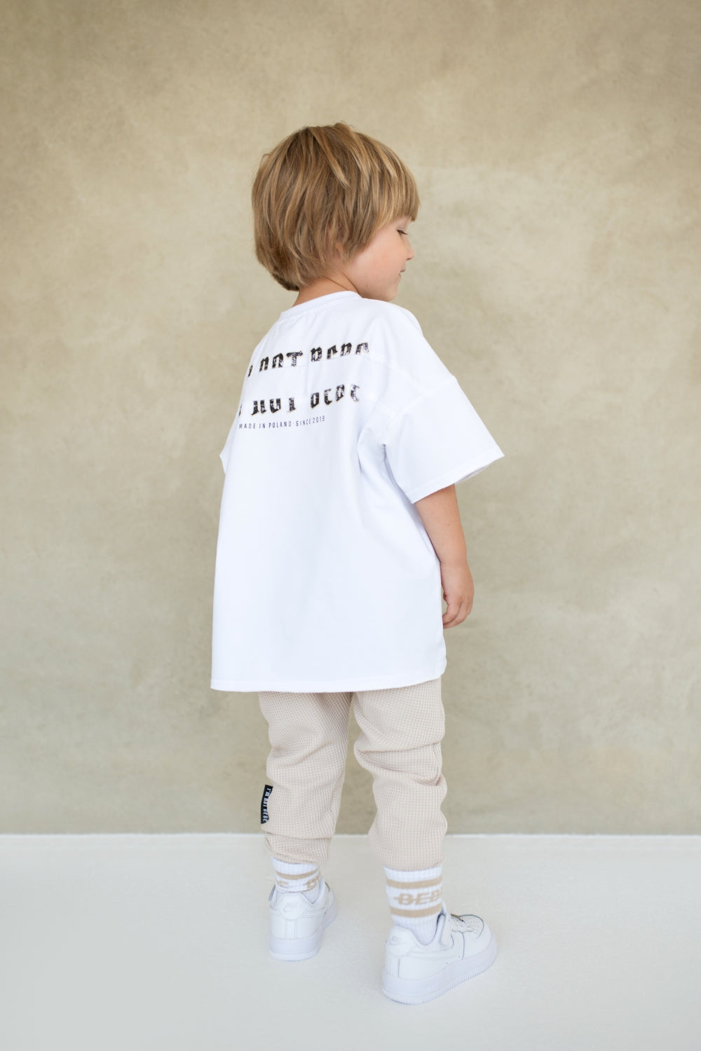 SPODNIE DRESOWE WAFEL BAGGY - GOTS