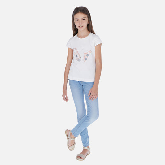 Spodnie Jeans Basic - Jasny