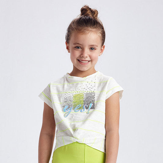 Koszulka krótki rękaw wiązanie