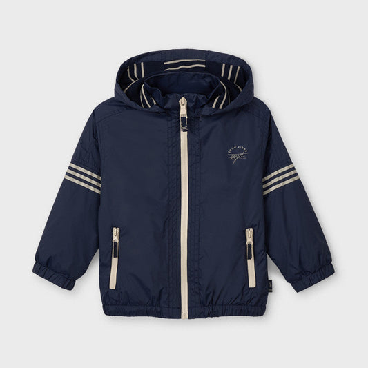 Kurtka przeciwwiatrowa pasy