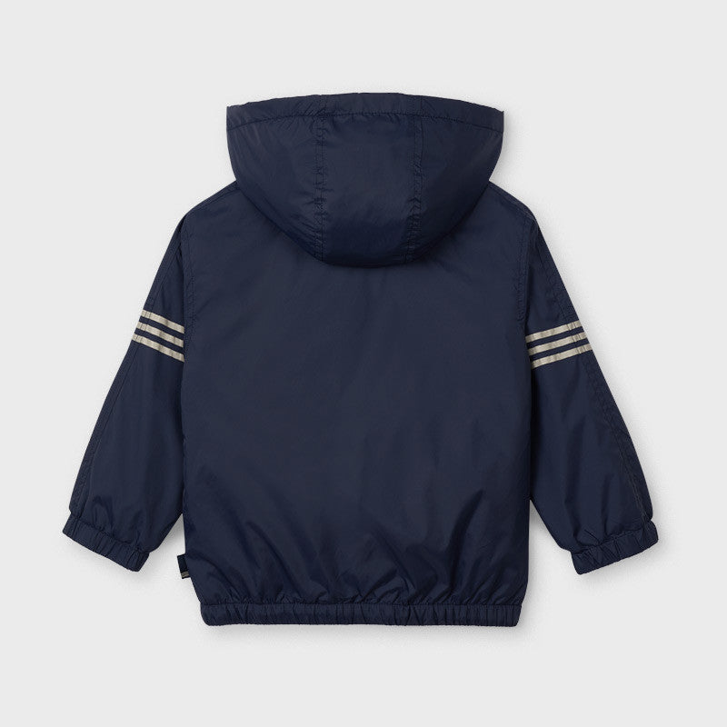 Kurtka przeciwwiatrowa pasy