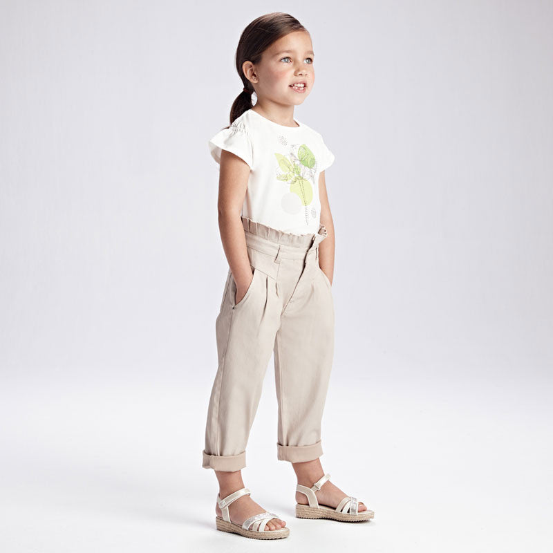 Spodnie serża slouchy