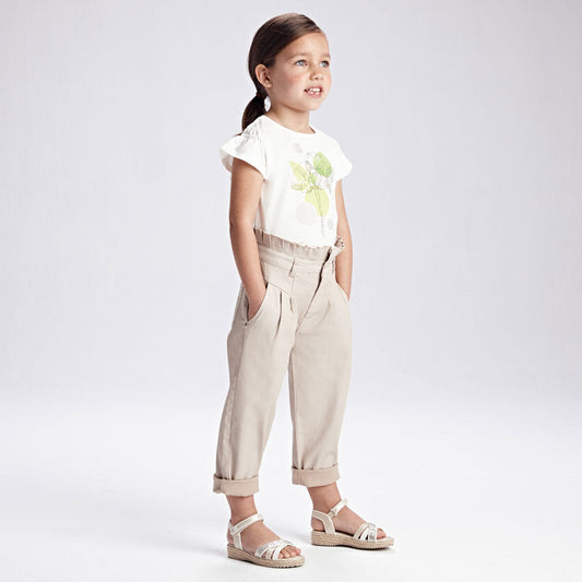 Spodnie serża slouchy