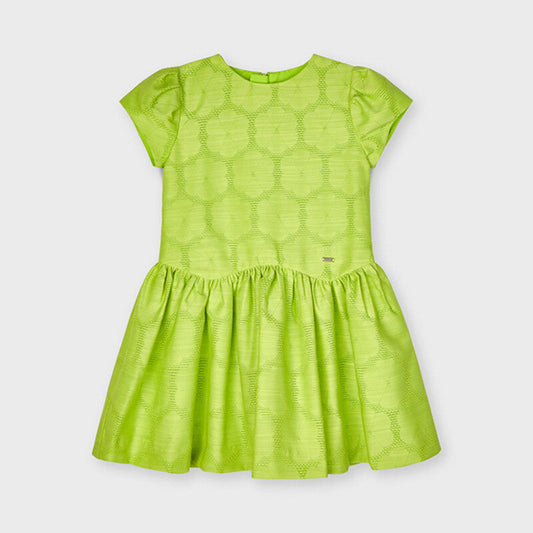 Sukienka żakardowa kwiat