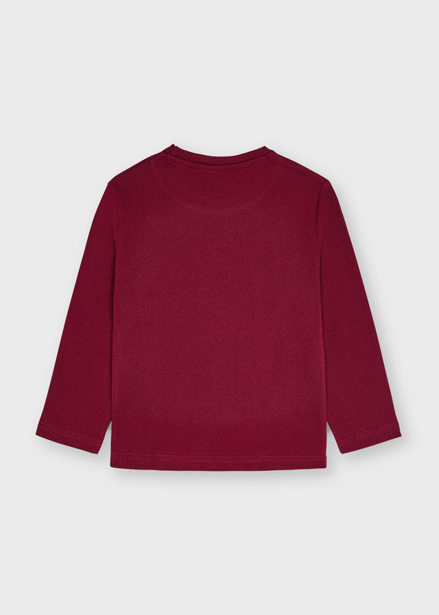 Koszulka długi rękaw print