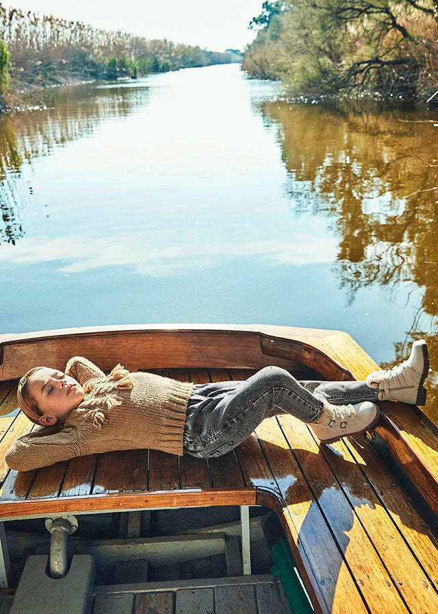 Spodnie długie slouchy