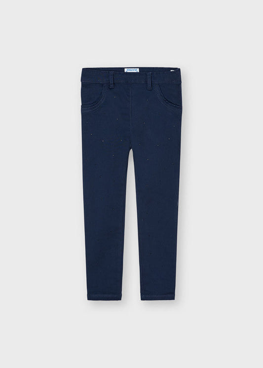 Leginsy serża dzianina