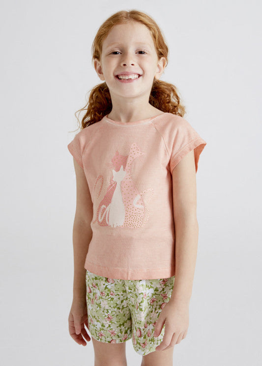 Koszulka krótki rękaw ręcznie barwiona