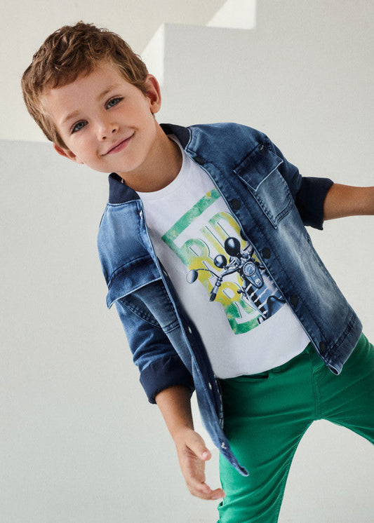 Kurtka denim utility