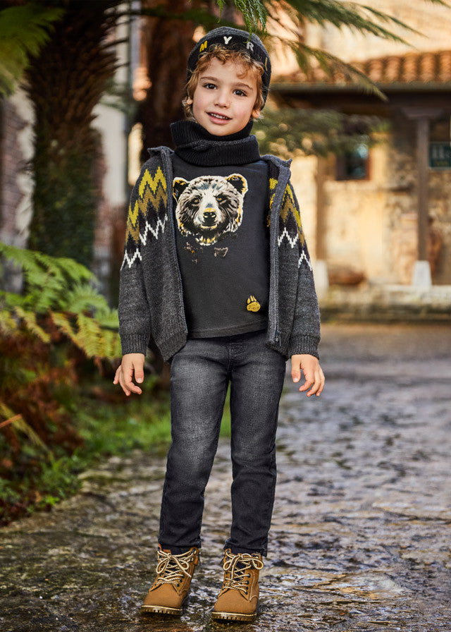 Spodnie soft denim jogger