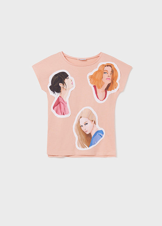 Koszulka krótki rękaw z aplikacją