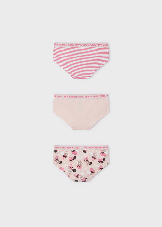 Zestaw 3 pary majtek