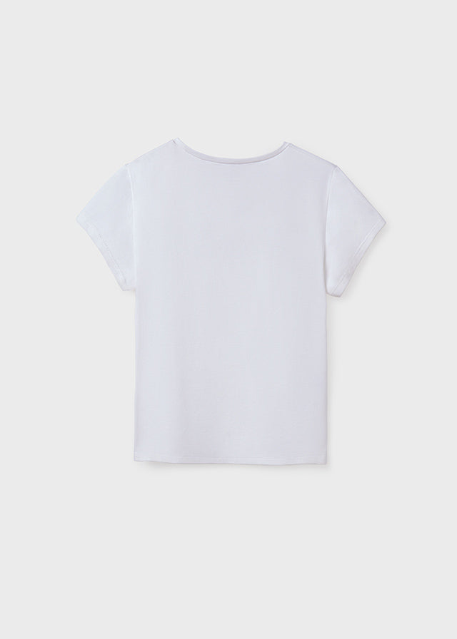 Koszulka krótki rękaw basic - kolor Biały