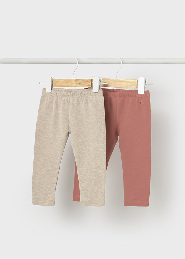 Komplet 2 x leginsy basic - Clay